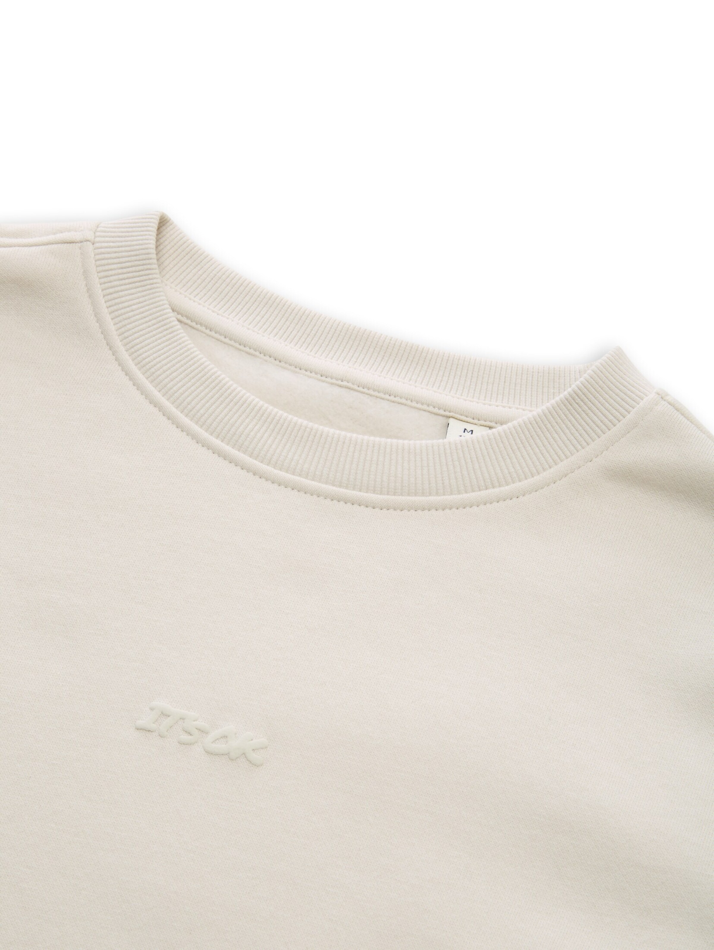 TOM TAILOR Sweatshirt in White