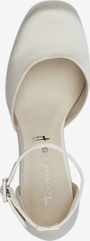 TAMARIS Slingback pumps i beige