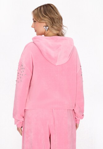faina - Sudadera 'Fashion Look' en rosa