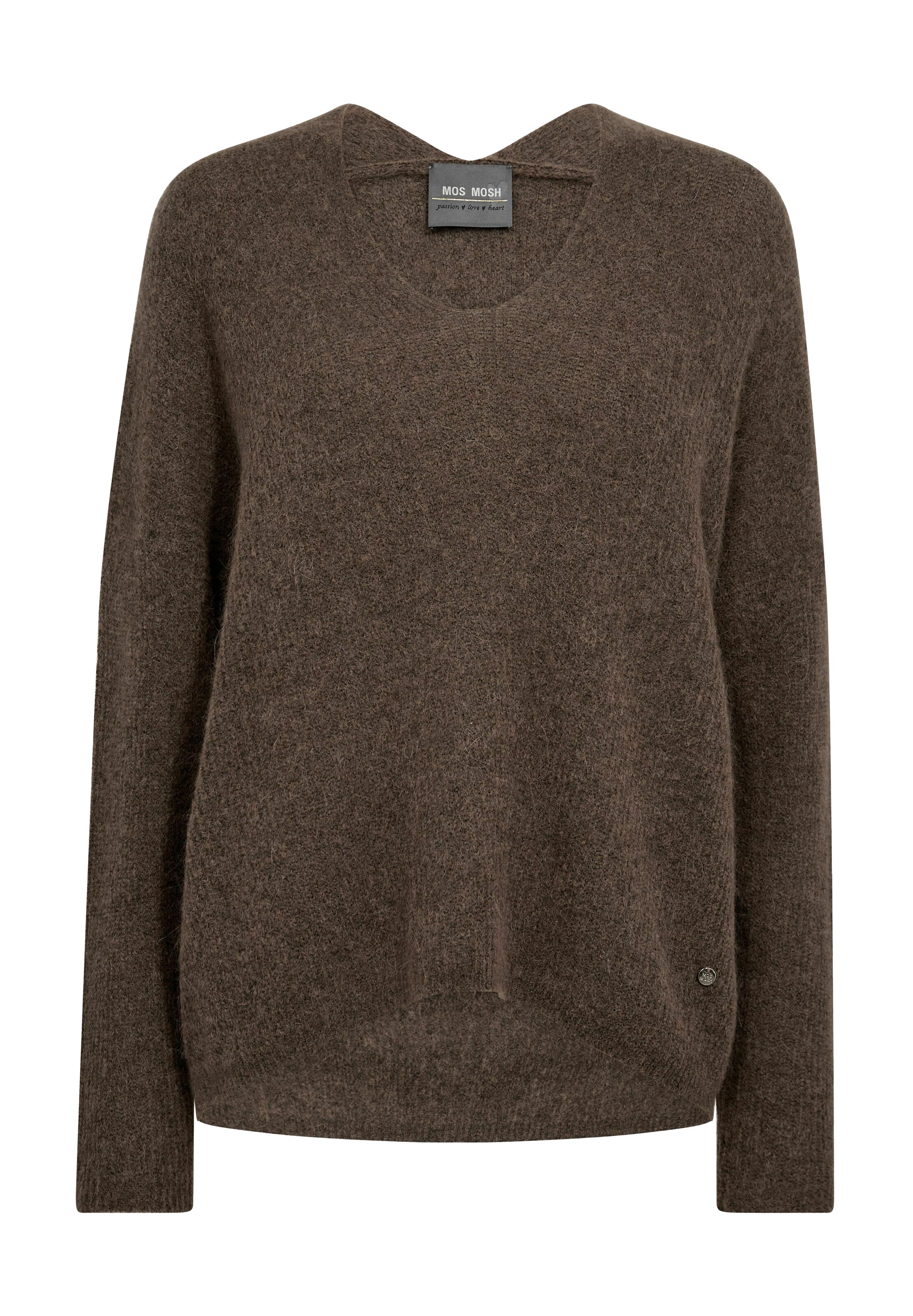 Pull-over 'MMThora' MOS MOSH en marron : devant