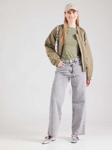 Monki Loosefit Παντελόνι σε μαύρο