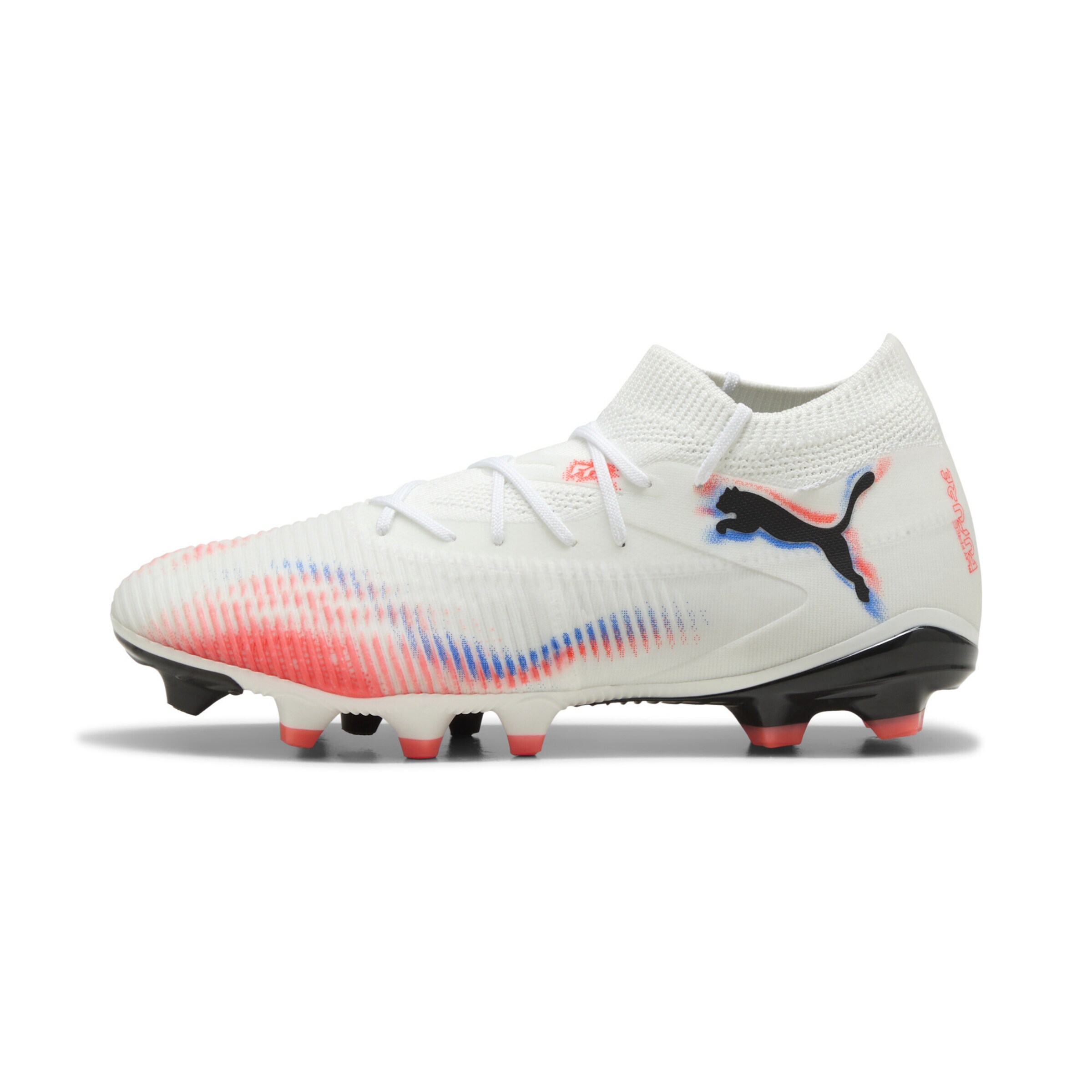PUMA Voetbalschoen 'Future 8 Match' in Wit: voorkant