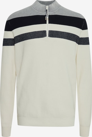 FQ1924 - Casaco de malha 'Kyle' em branco: frente