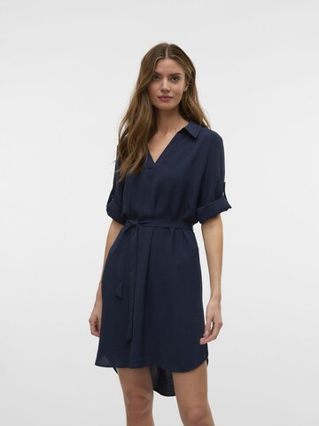 VERO MODA Jurk 'VMAlva' in Blauw: voorkant