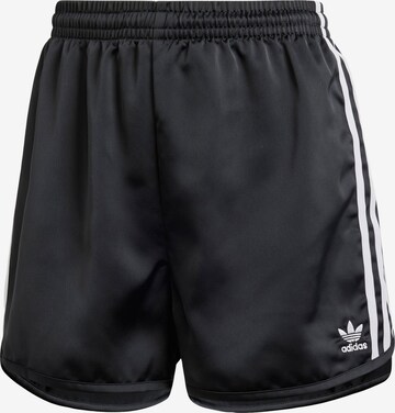 ADIDAS ORIGINALS Loosefit Broek in Zwart: voorkant