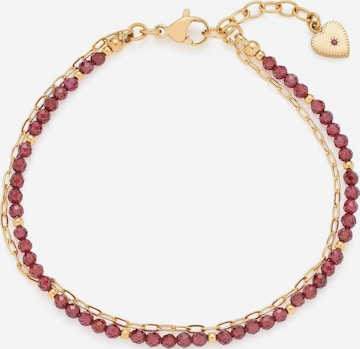 LEONARDO Bracelet in Gold: front