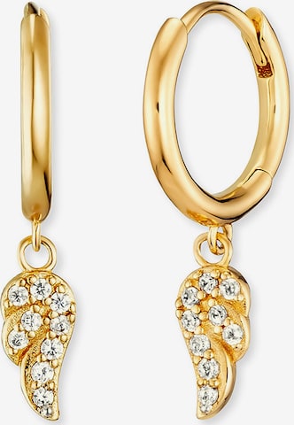 Engelsrufer Earrings in Gold: front