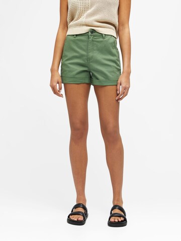 regular Pantaloni 'Tuva' di OBJECT in verde: frontale