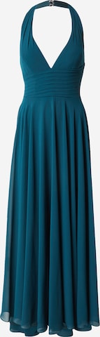 Robe de soirée mascara en vert : devant