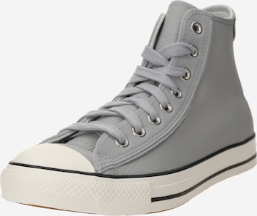 CONVERSE Korkeavartiset tennarit 'CHUCK TAYLOR ALL STAR' värissä harmaa: etupuoli