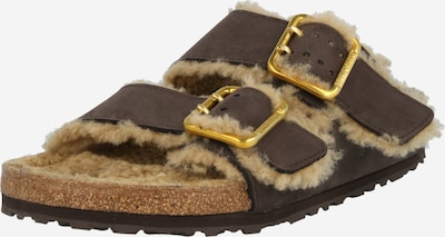 BIRKENSTOCK Ādas čības, krāsa - gaiši bēšs / brūns, Preces skats