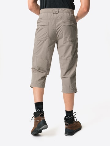 VAUDE Regular Outdoor trousers 'Farley Capri' in Beige