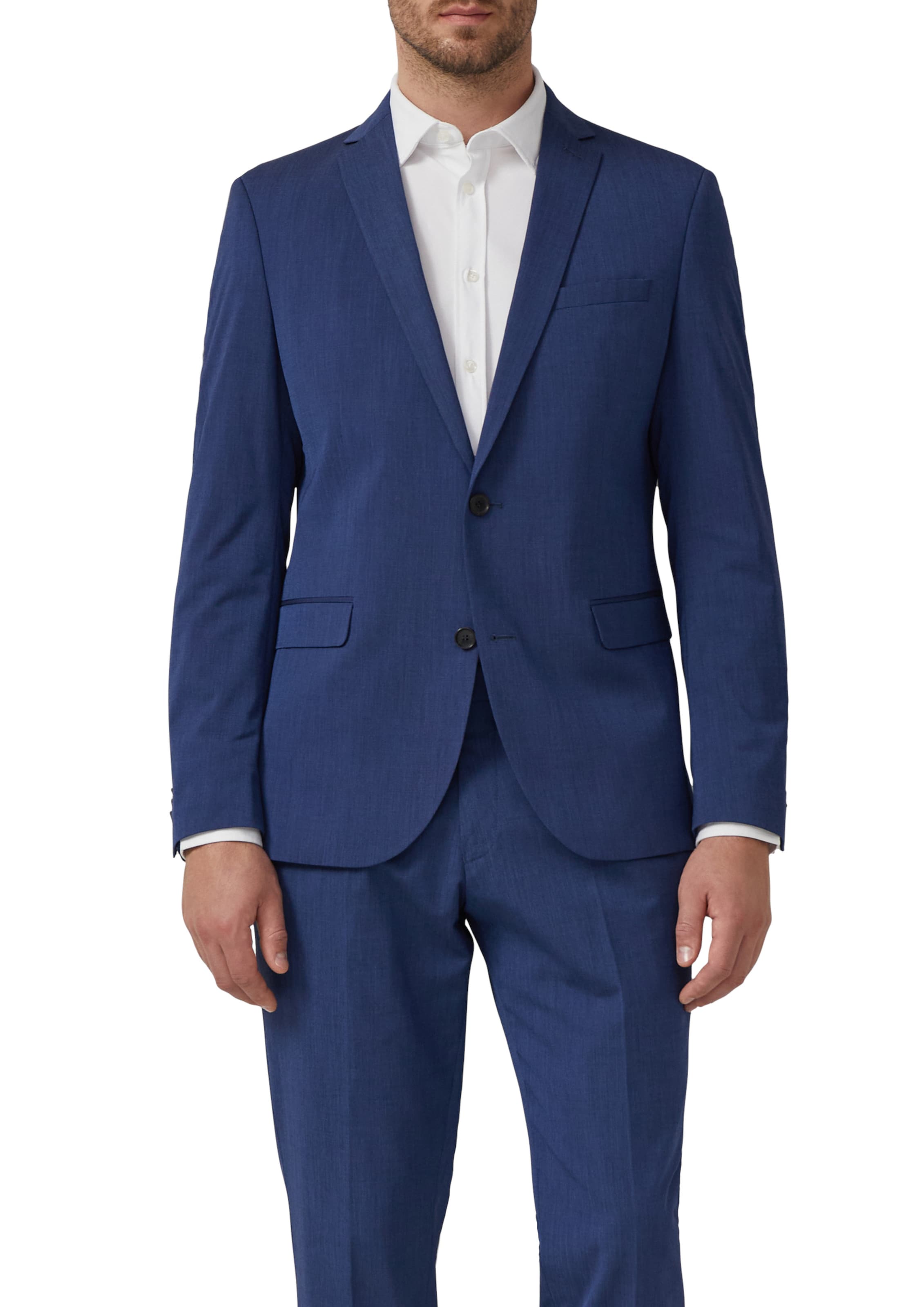 Slim fit Giacca da completo di s.Oliver in blu