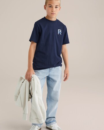 WE Fashion Футболка в Синий