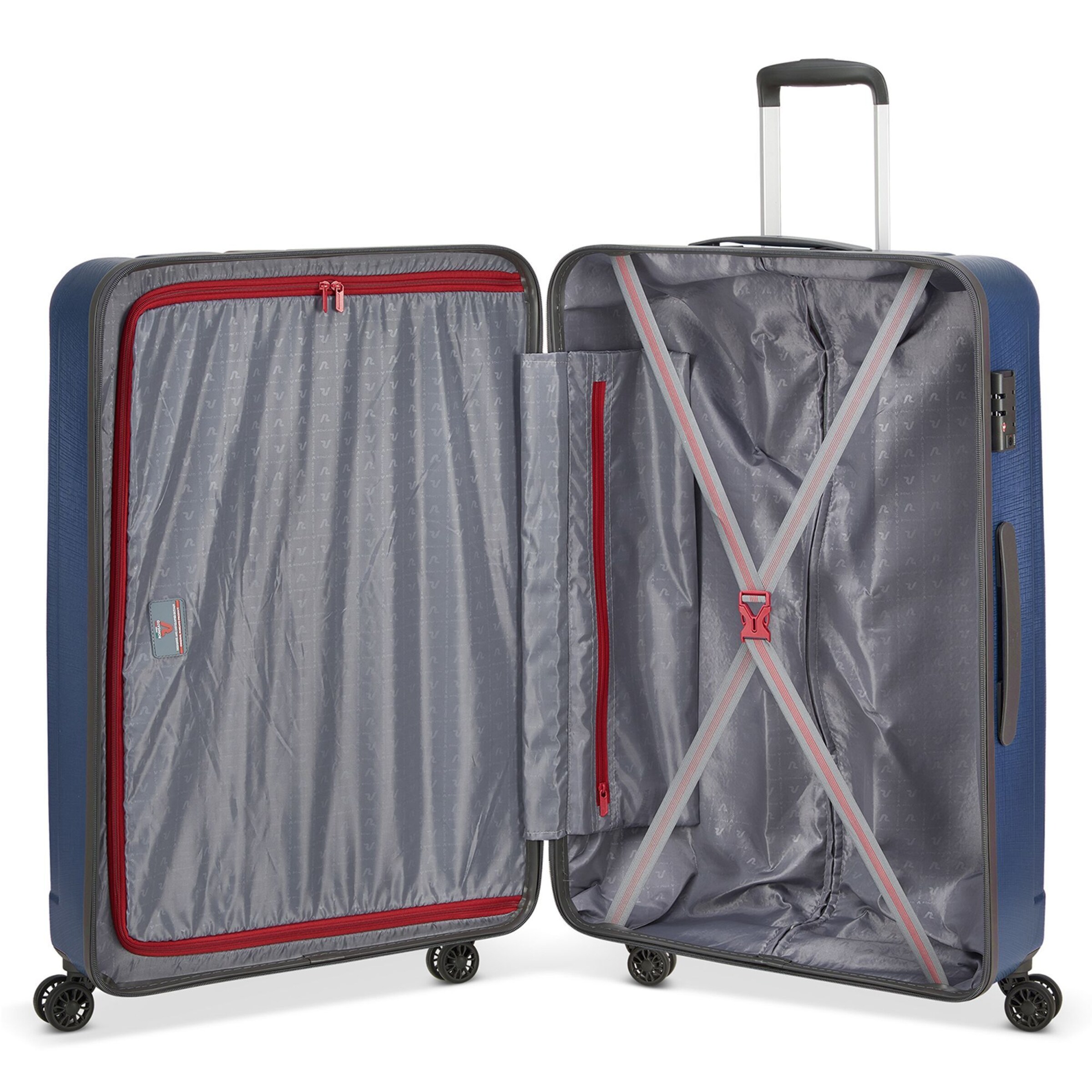 Roncato Suitcase Set 'Kinetic 2.0' in Blue