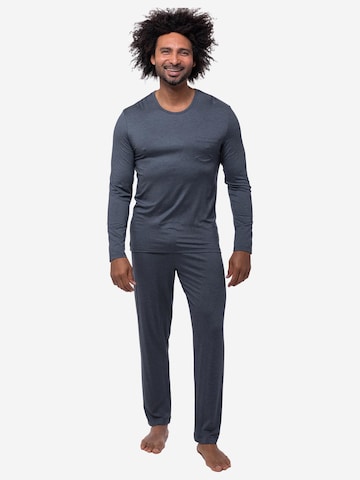 Mey Long Pajamas 'Jefferson' in Grey