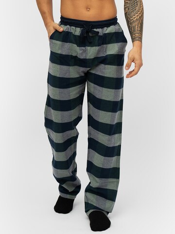 Phil & Co. Berlin Pajama Pants in Blue: front