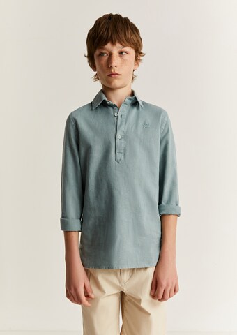 Scalpers Regular Fit Paita 'Polera' värissä vihreä