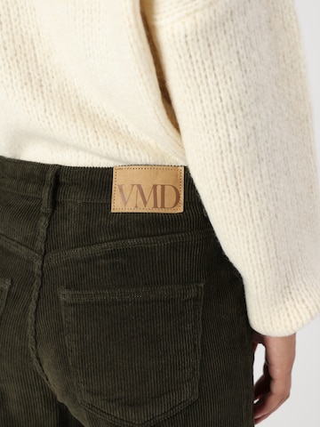 Vero Moda Petite - Pierna ancha Pantalón 'VMTESSA' en verde