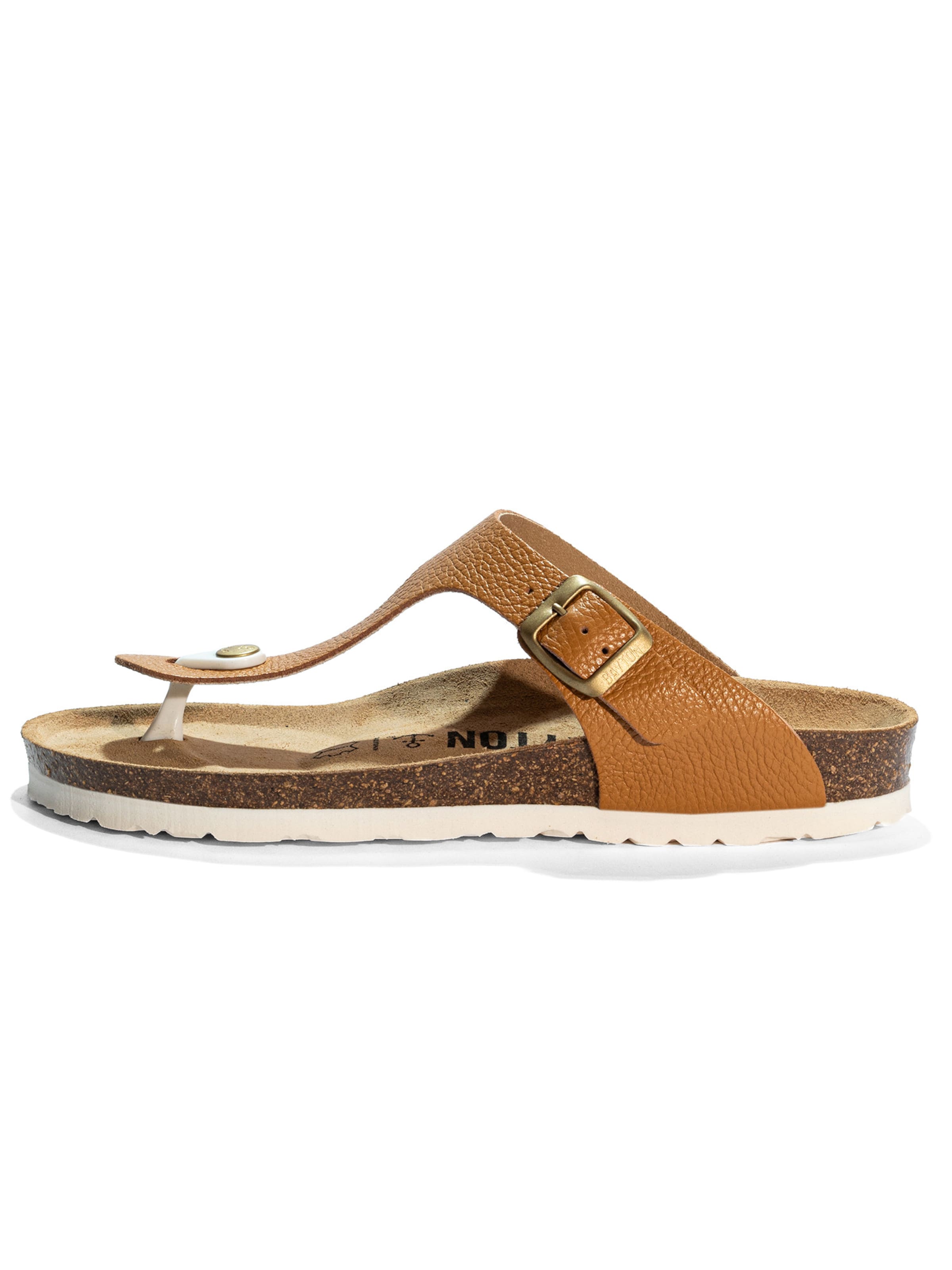 Bayton T-bar sandals 'Mercure' in Brown: front