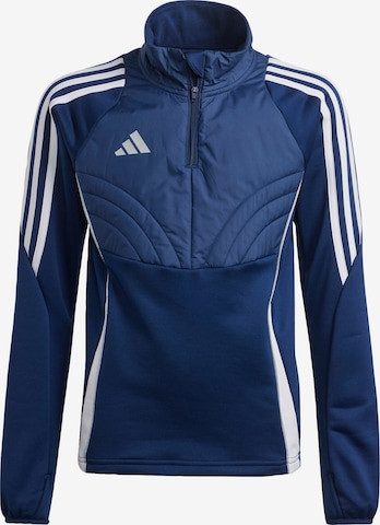 ADIDAS PERFORMANCE Sportsweatshirt 'Tiro 24' in Blau: Vorderseite