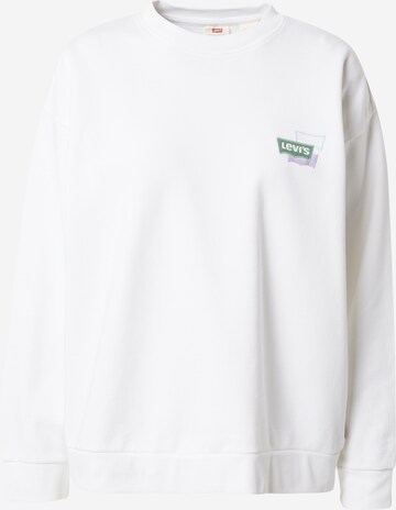 LEVI'S ® Sweatshirt in Wit: voorkant