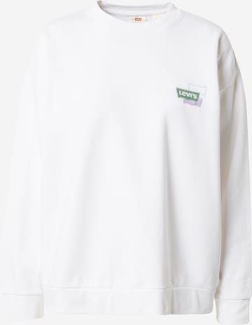 Sweat-shirt LEVI'S ® en blanc : devant