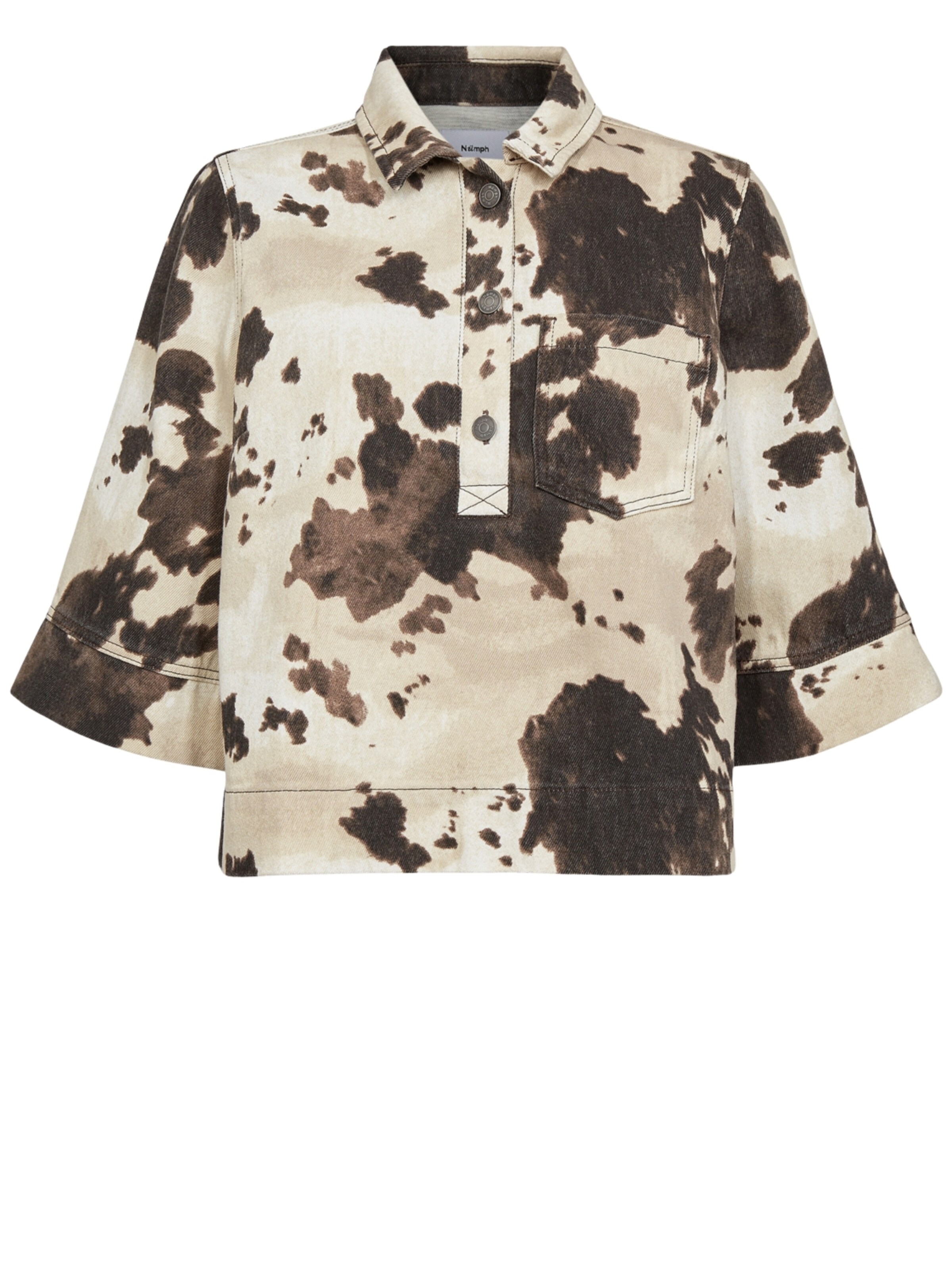 NÜMPH Pusero 'Ivy' värissä beige: etupuoli