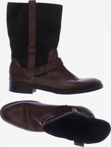 TOMMY HILFIGER Dress Boots in 42 in Brown: front
