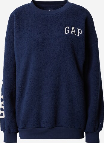 Sweat-shirt GAP en bleu : devant