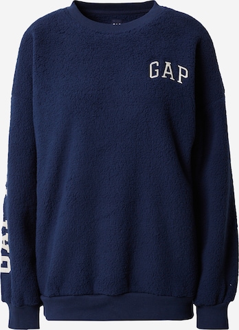 GAP Sweatshirt in Blue: front