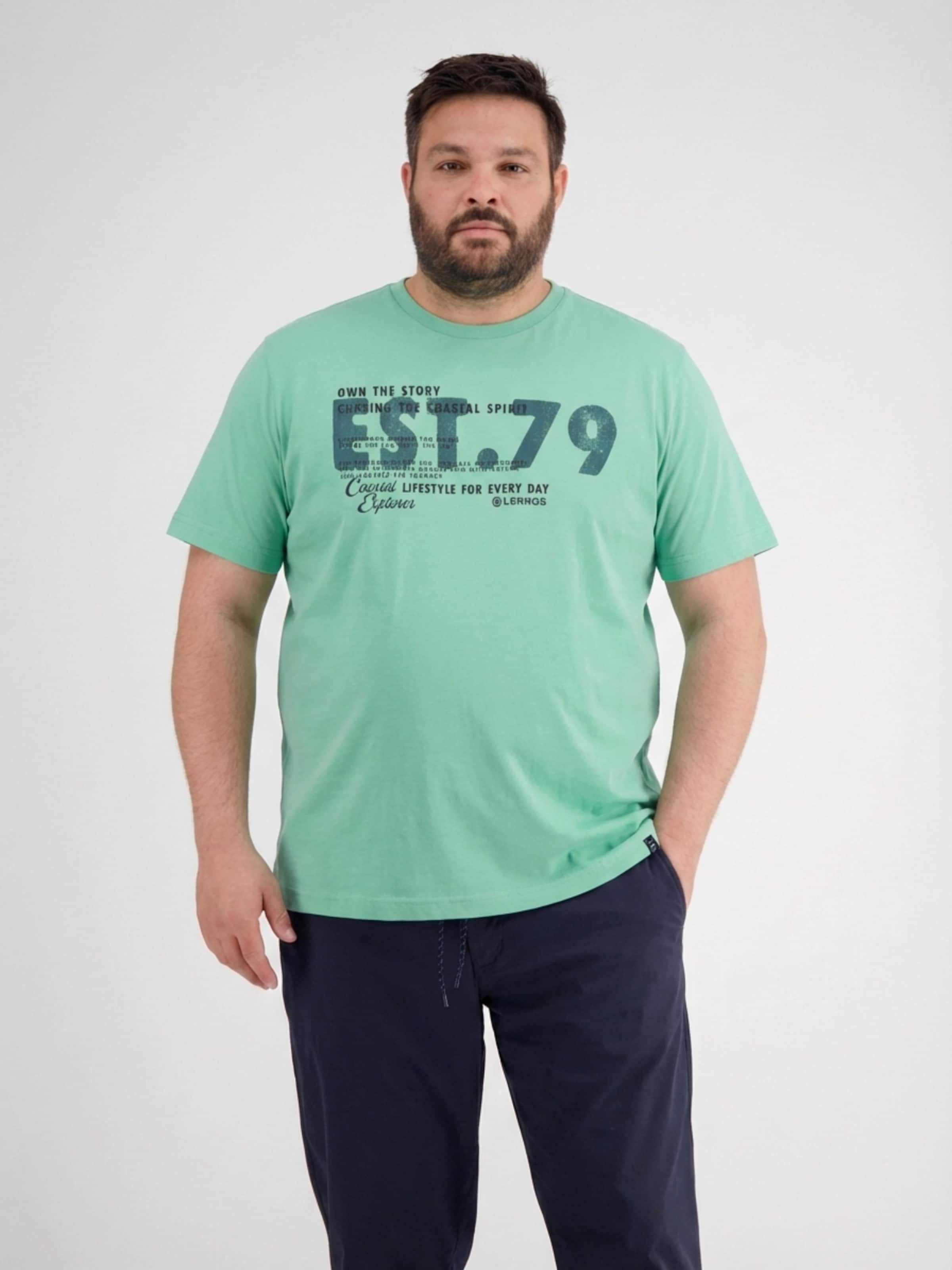 T-Shirt LERROS en vert