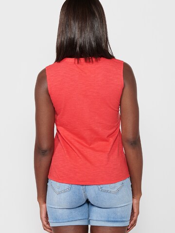 KOROSHI Bluse i orange