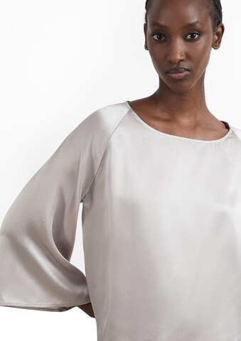 COMMA Blouse in Bruin: voorkant