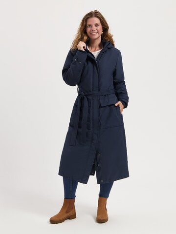 MGO Winterparka 'Maira' in Blauw: voorkant