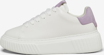 Baskets basses 'Svea' Marc O'Polo en blanc : devant