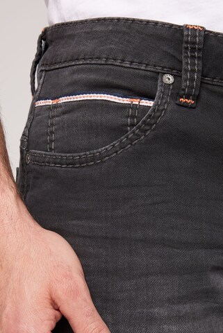 CAMP DAVID Regular Jeans 'CO:NO' in Schwarz