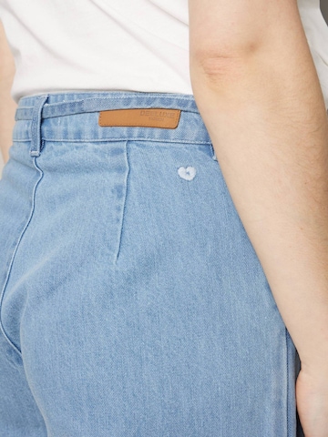 Deeluxe Wide leg Jeans in Blauw