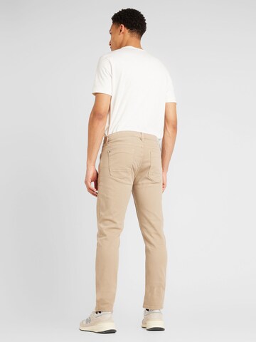 Coupe slim Pantalon chino 'Twister' BLEND en marron