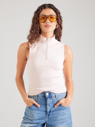 Haut Calvin Klein Jeans en rose : devant