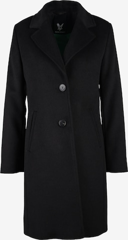 Fuchs Schmitt Between-Seasons Coat in Black: front