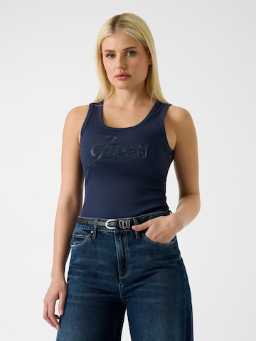 GUESS Top in Blue: front