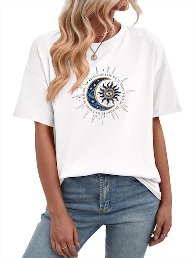 GORHEY Shirt‌‌‌‌ in weiß, Produktansicht