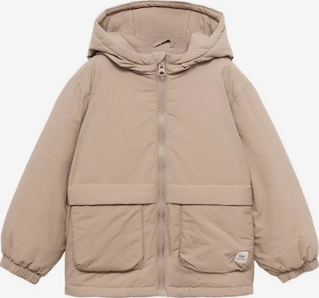 MANGO KIDS Jacke 'Edu' in Braun: Vorderseite