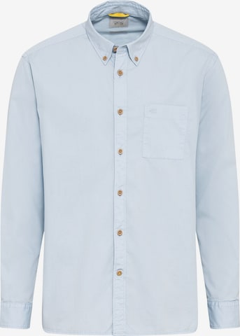 CAMEL ACTIVE Button Up Shirt in Blue: front