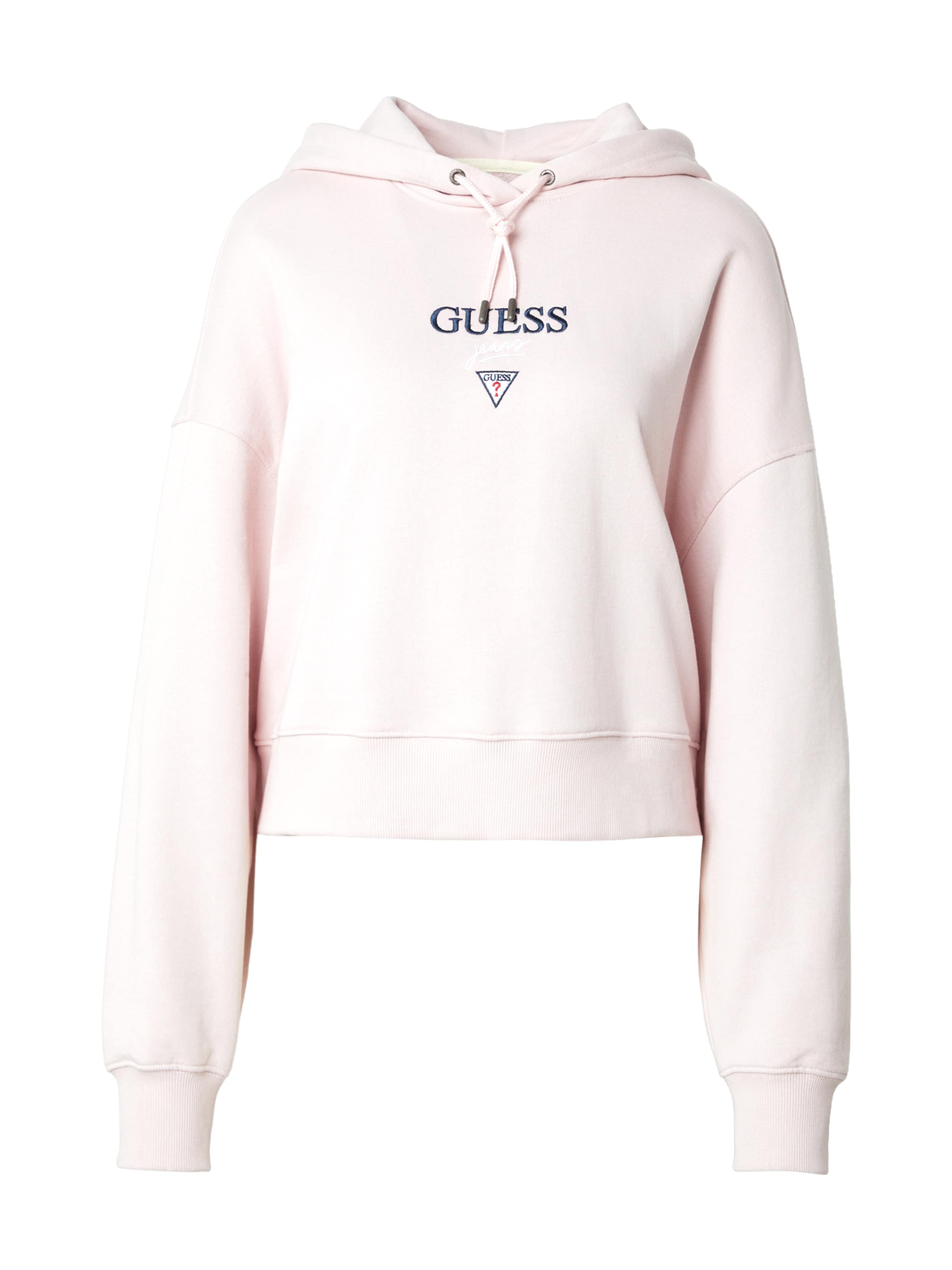 GUESS JEANS Mikina – pink: přední strana