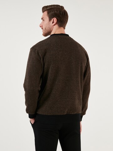 Buratti Knit Cardigan in Brown