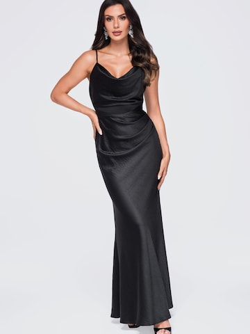 Ombre Abendkleid‌‌‌‌‌‌ in Schwarz
