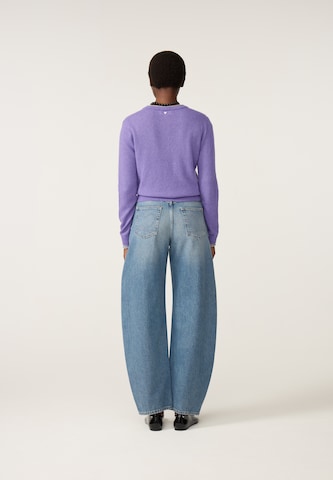 Fabienne Chapot Knit cardigan in Purple