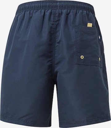 TOM TAILOR Zwemshorts 'Jeremy' in Blauw